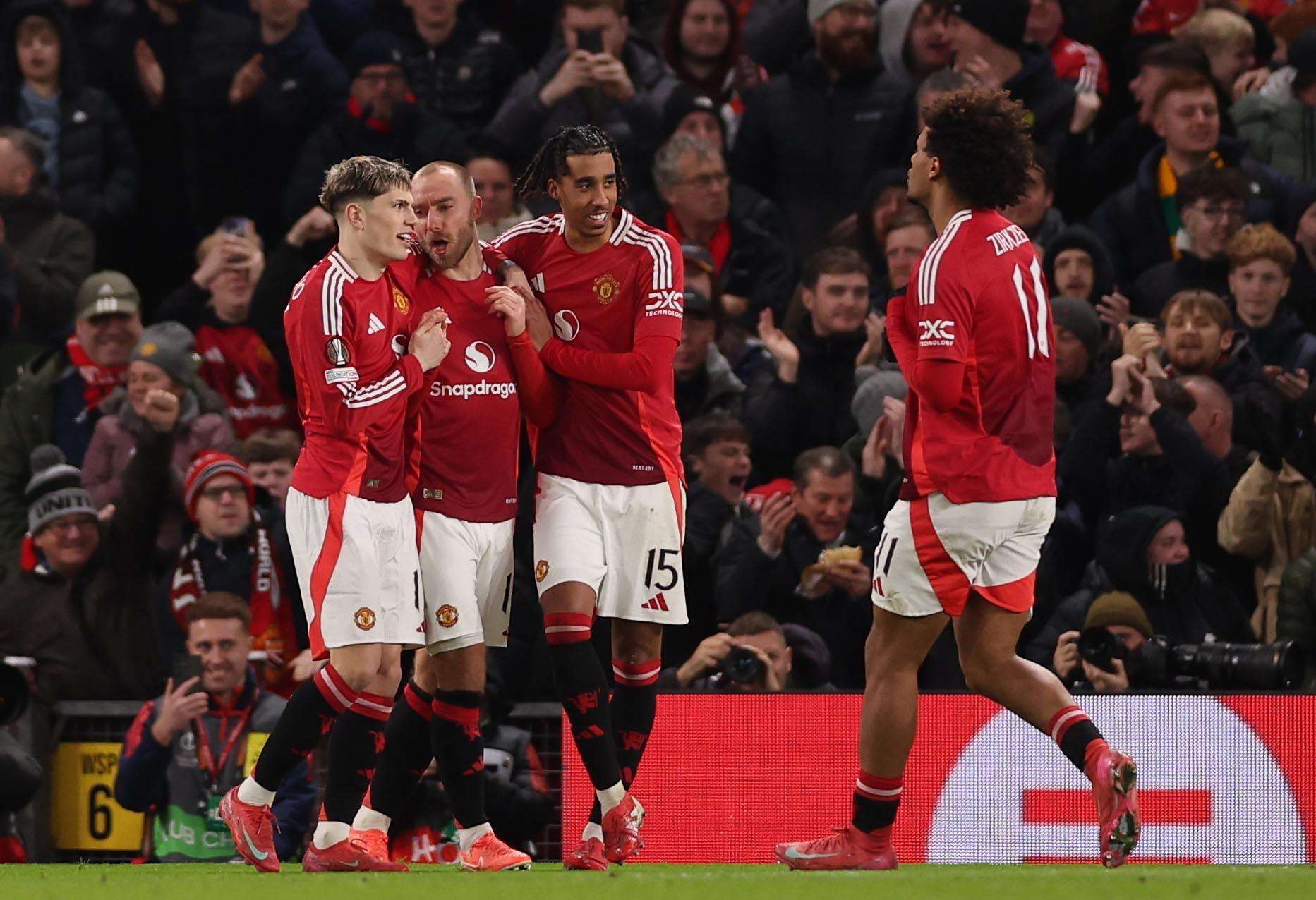 لاعبو مانشستر يونايتد