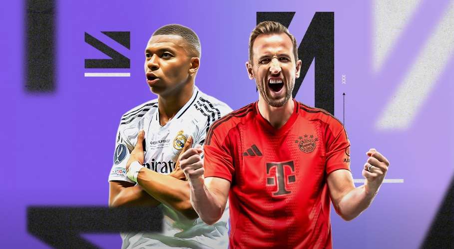 هاري كين وكيليان مبابي