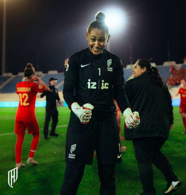 سلمى الدوسري بعد الانتصار على الهلال