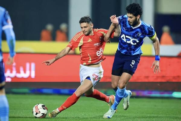 من مباراة سابقة بين الأهلي وبيراميدز