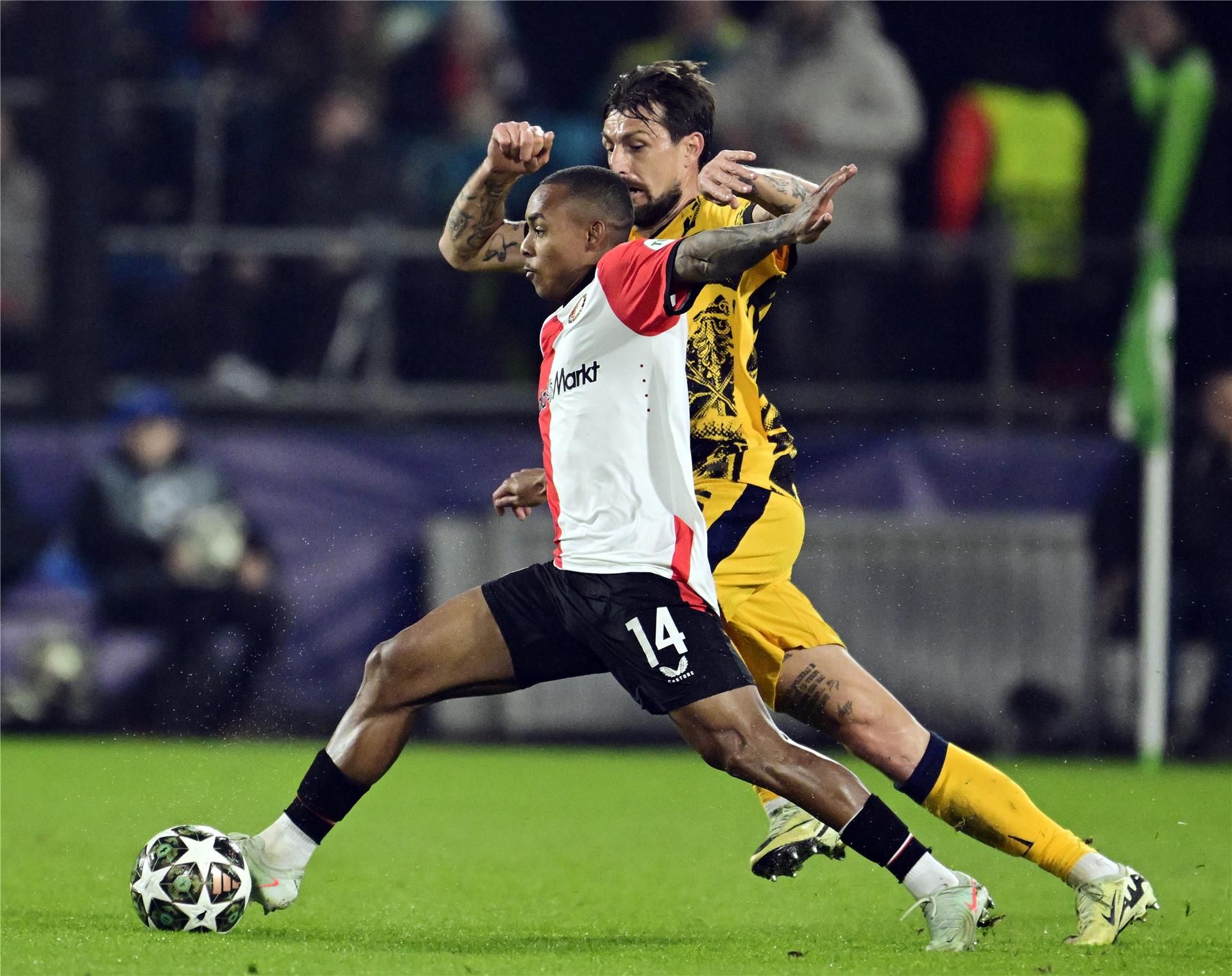 من مباراة الذهاب