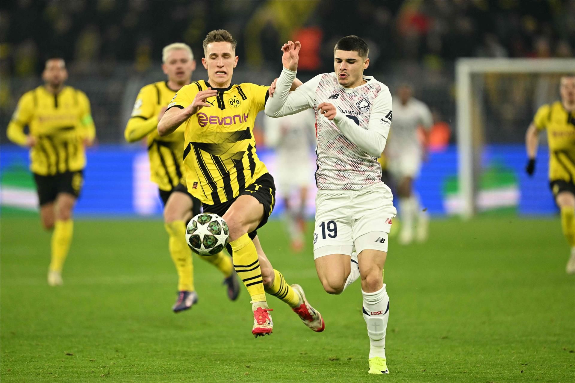 من مباراة الذهاب