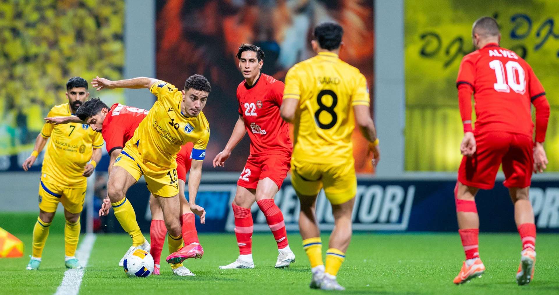 من المباراة