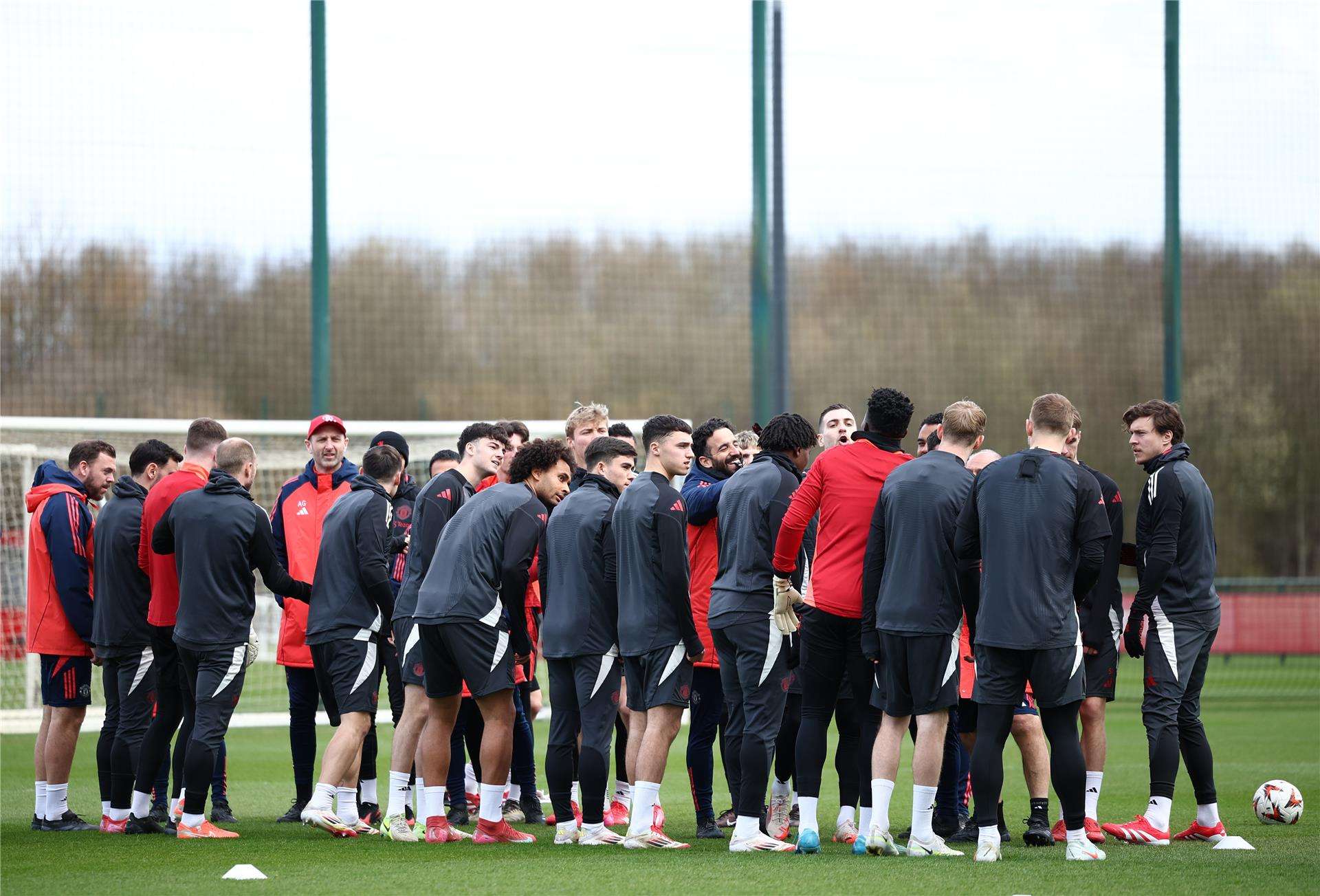 من تدريبات الفريق