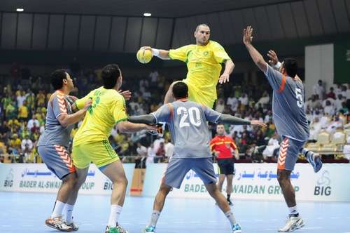 لقطة من المباراة النهائية