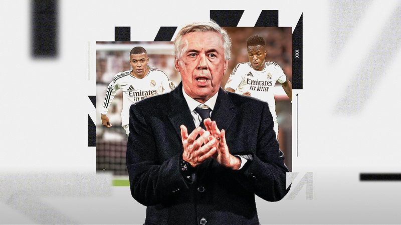 مبابي وفينيسيوس مع أنشيلوتي