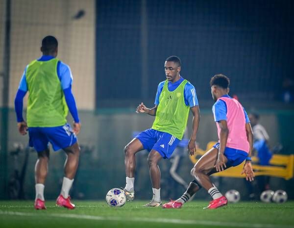 من تدريبات المنتخب