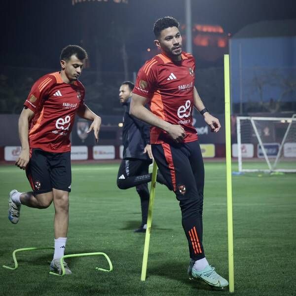 من تدريبات الفريق