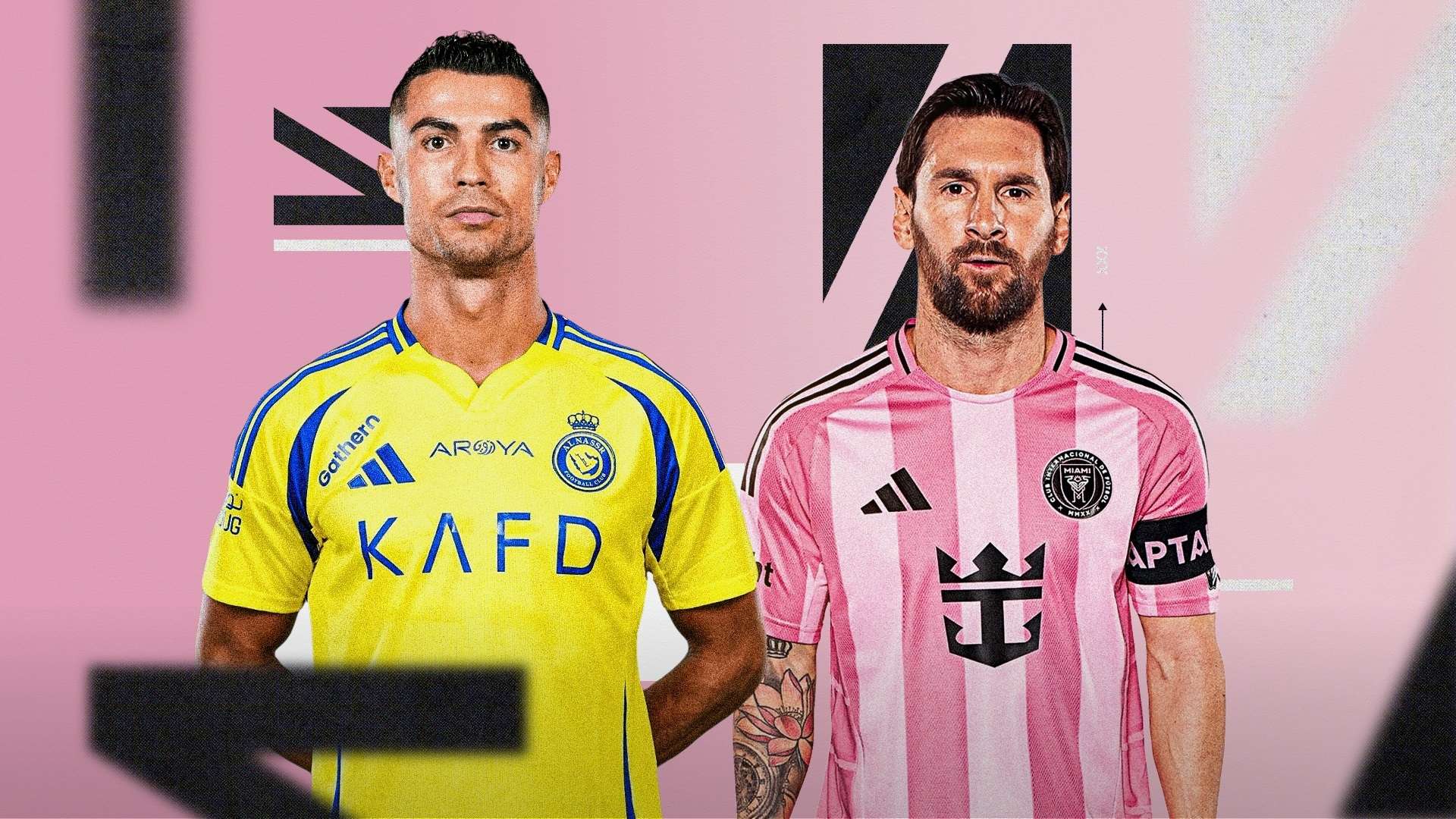 ميسي ورونالدو