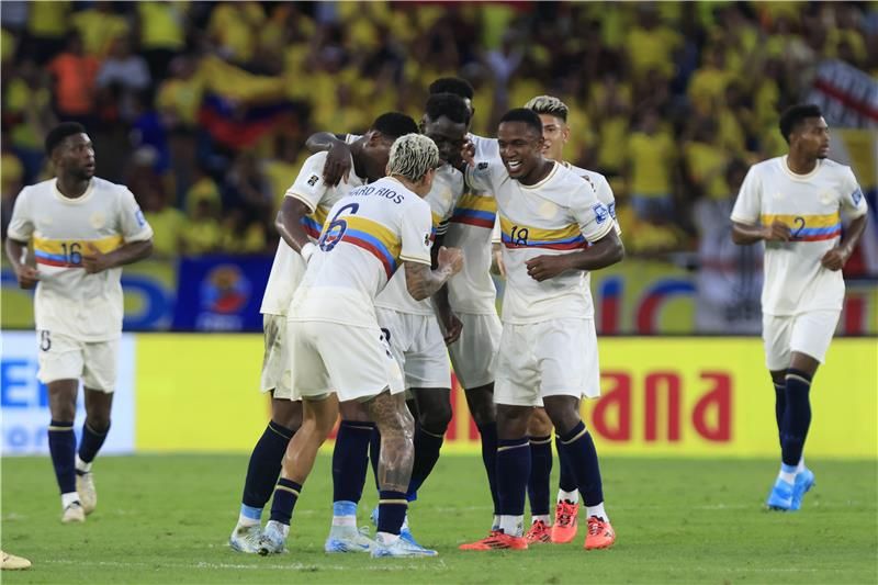 لاعبو منتخب كولومبيا