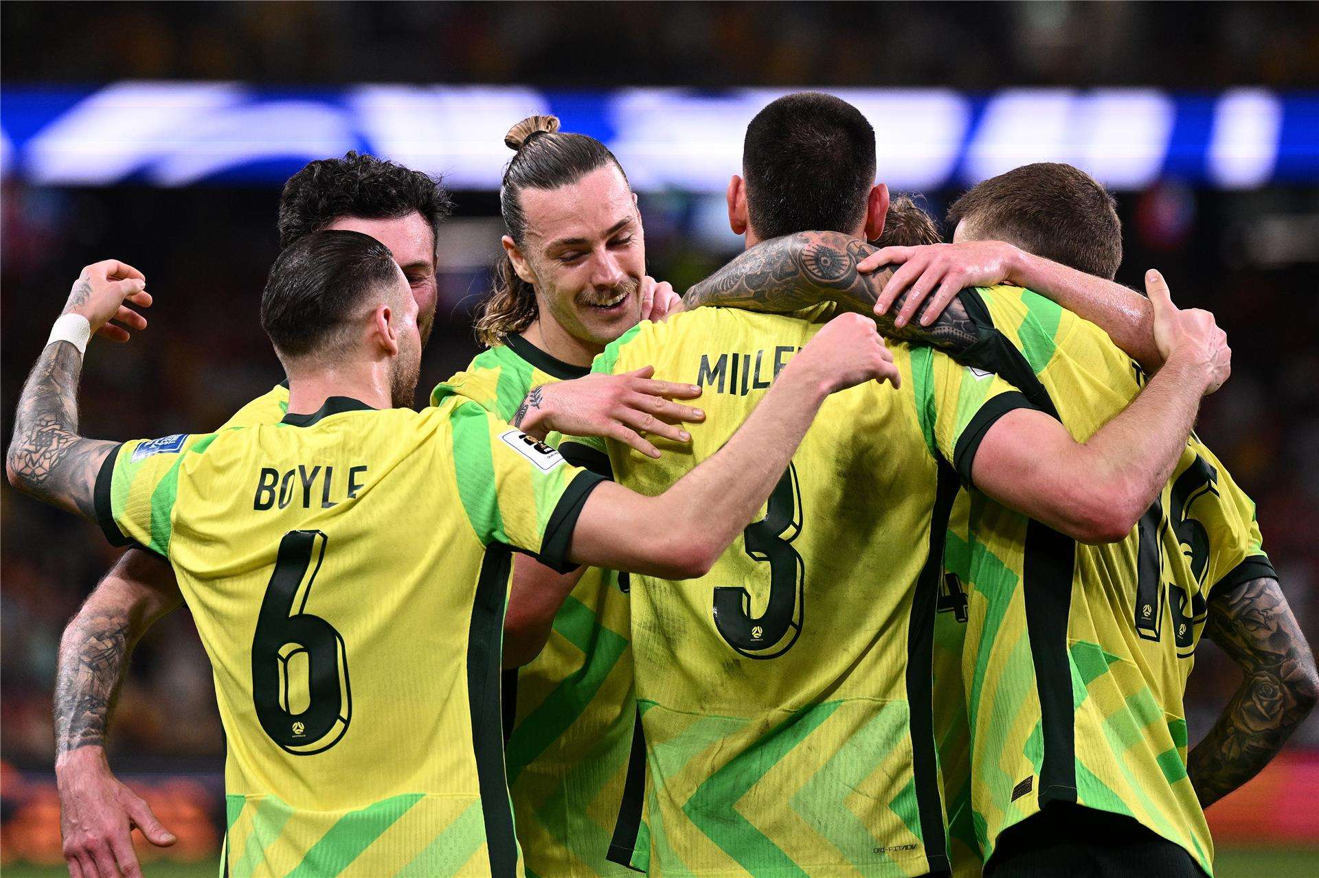 لاعبو منتخب أستراليا