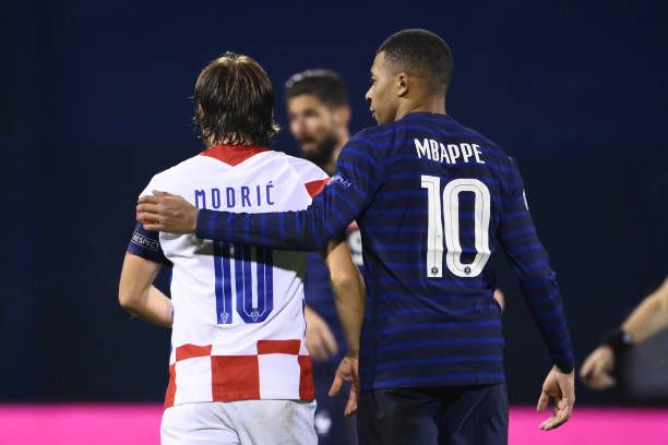 مبابي ومودريتش