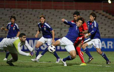 لقطة من المباراة