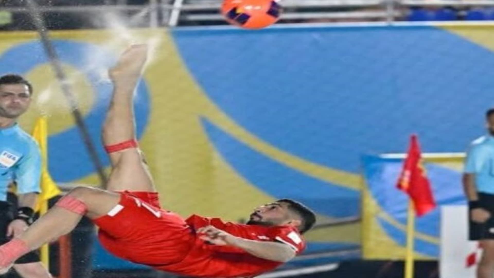 من المباراة