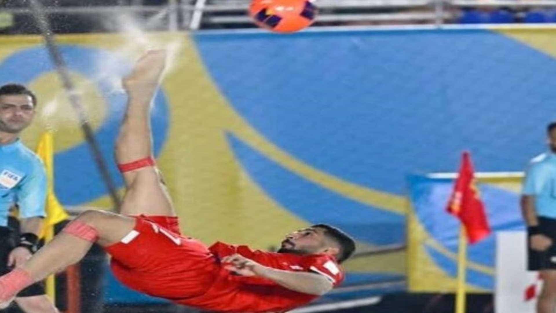 من المباراة