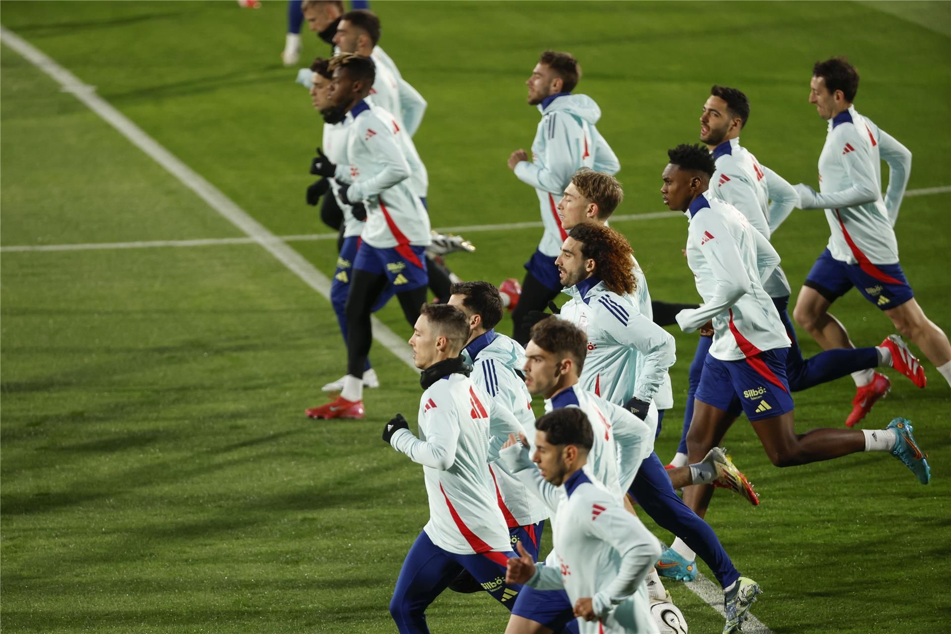 لاعبو منتخب إسبانيا