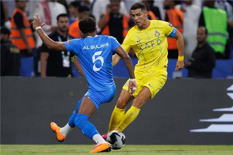 من نهائي البطولة العربية 2023 بين الهلال والنصر