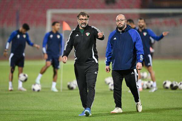 من تدريبات المنتخب