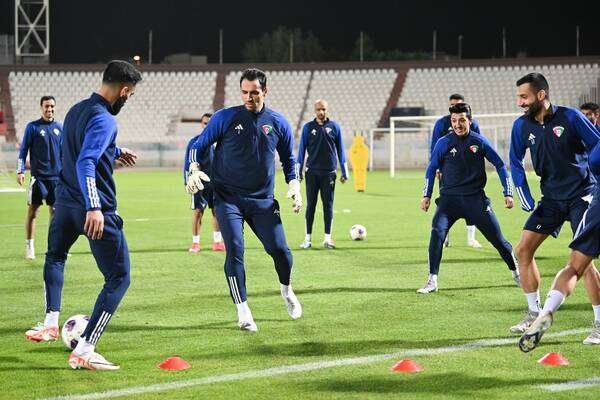 من تدريبات الكويت
