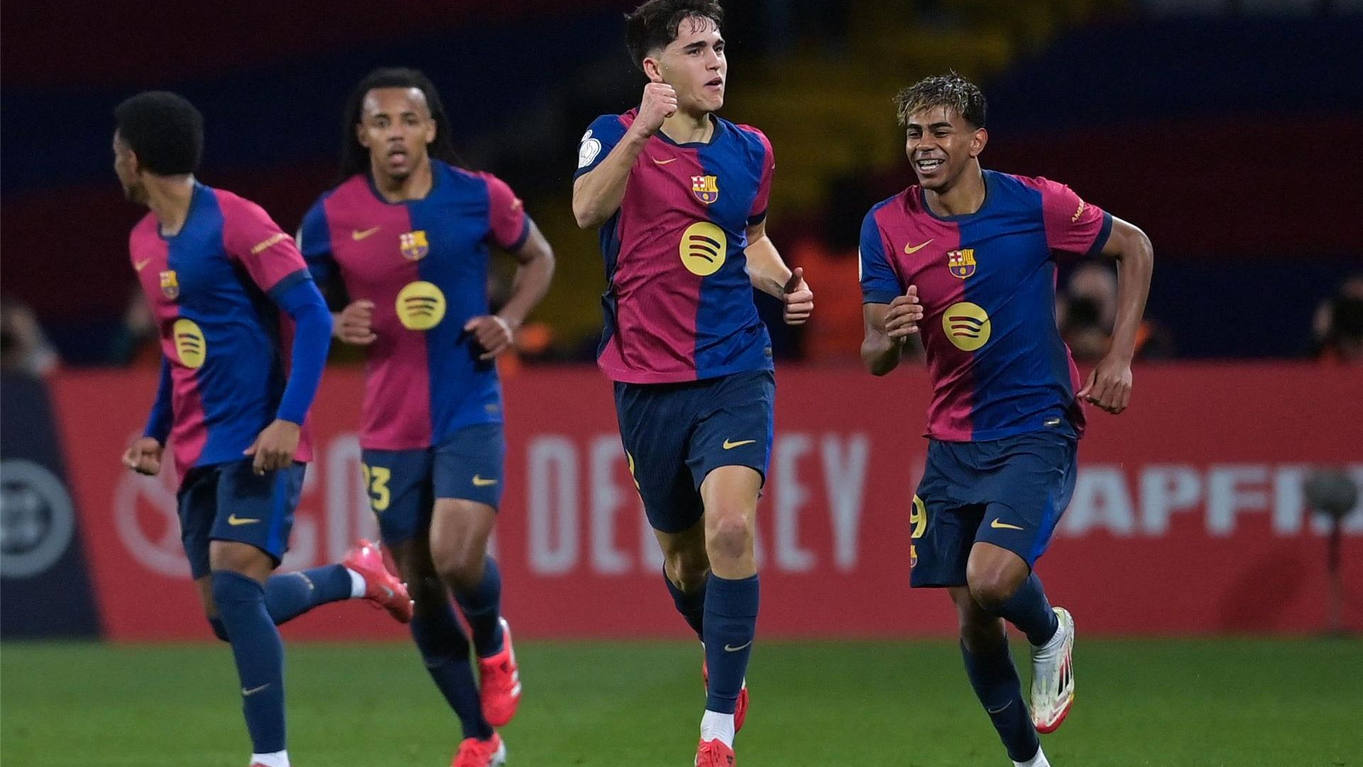 لاعبو برشلونة