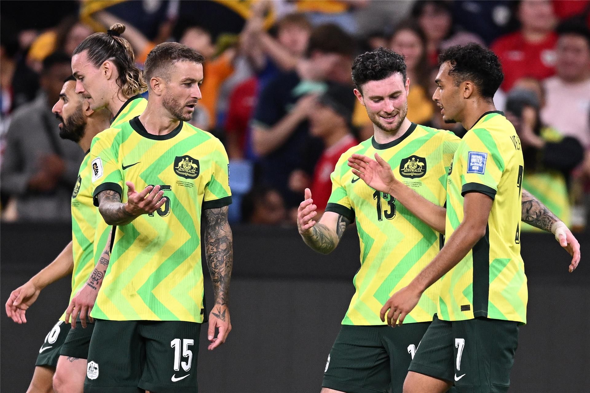 لاعبو منتخب أستراليا