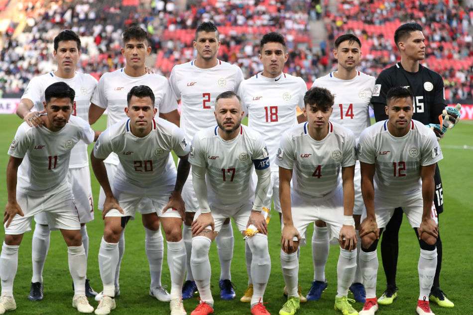 لاعبو منتخب الفلبين
