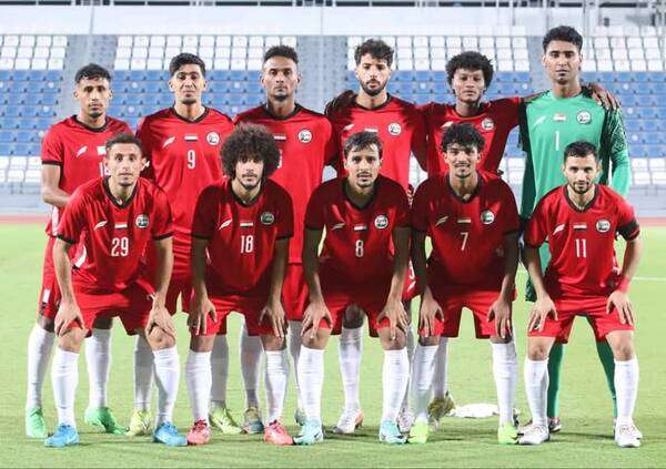 لاعبو منتخب اليمن