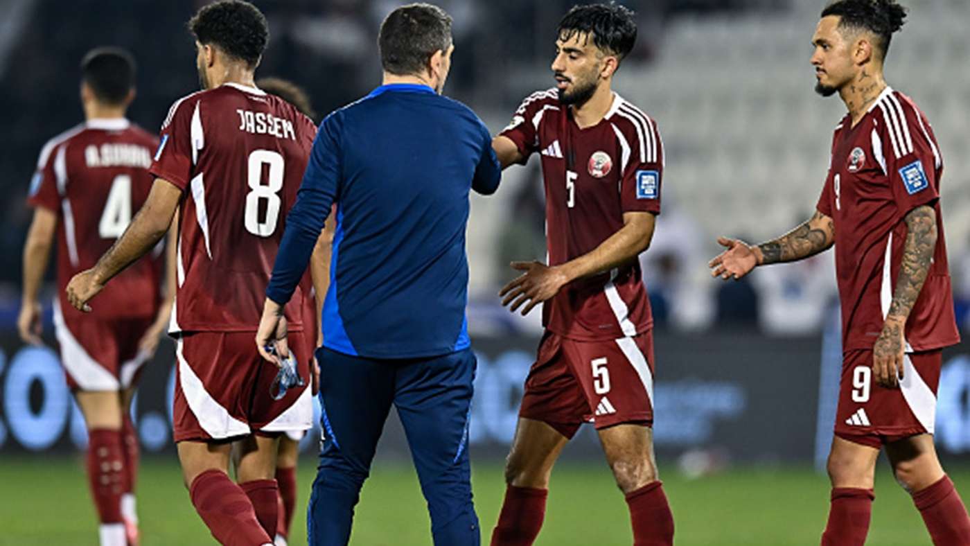 موعد مباراة عمان وقطر في تصفيات كأس العالم 2026 .. والقنوات الناقلة | كووورة