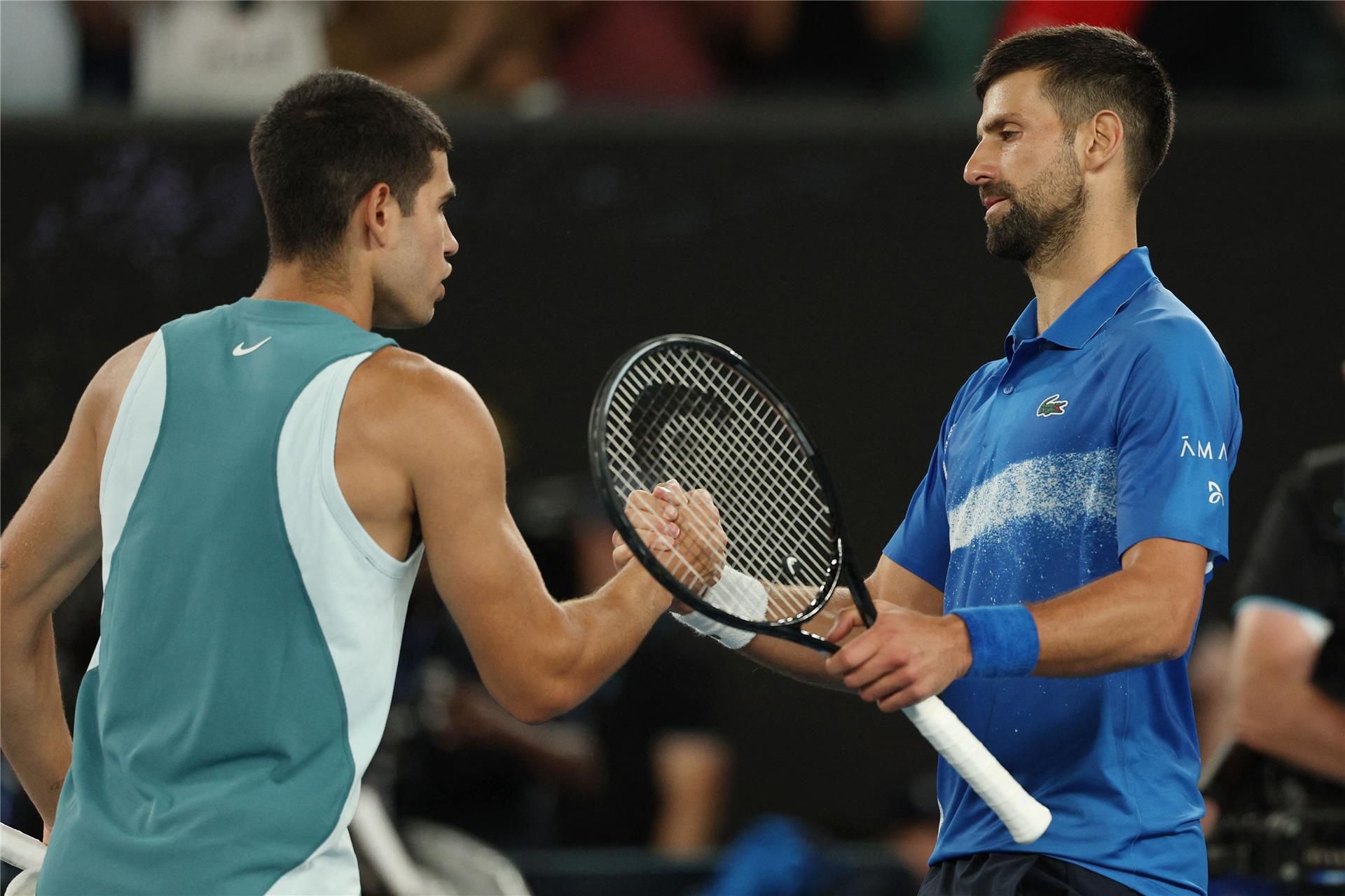 ديوكوفيتش وألكاراز