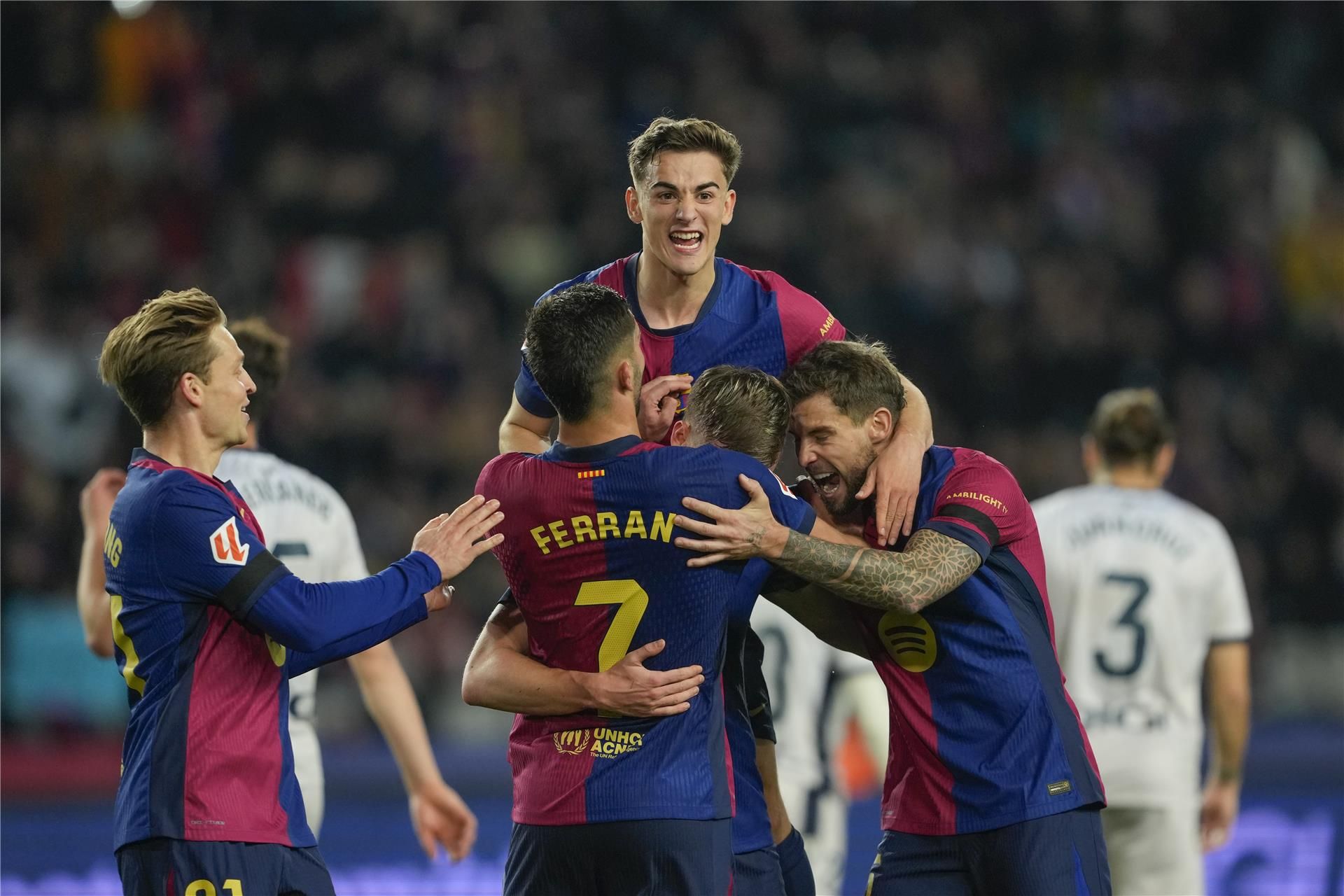 لاعبو برشلونة