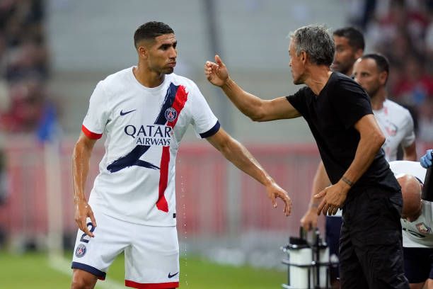 حكيمي وإنريكي