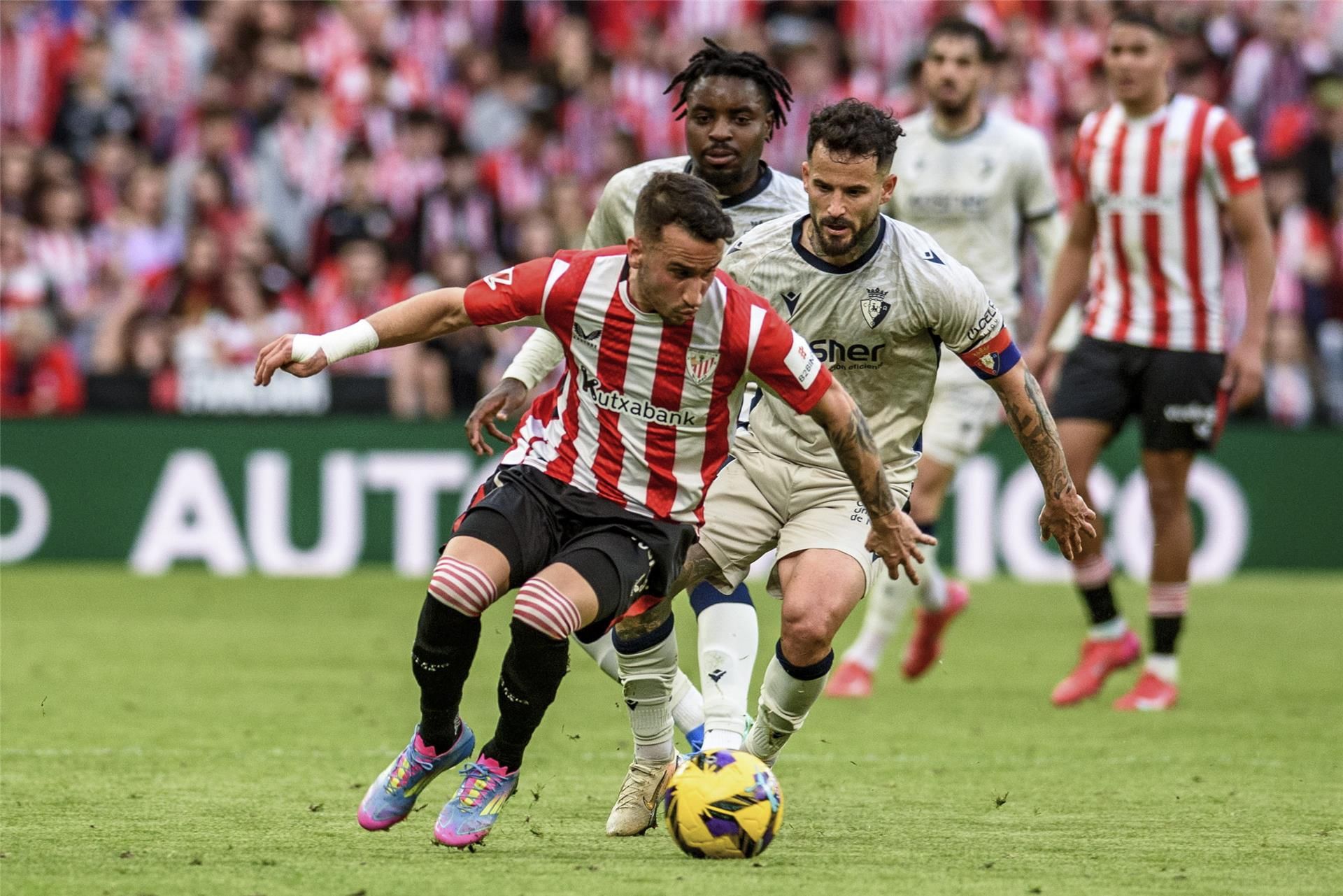 من مباراة أتلتيك بيلباو وأوساسونا