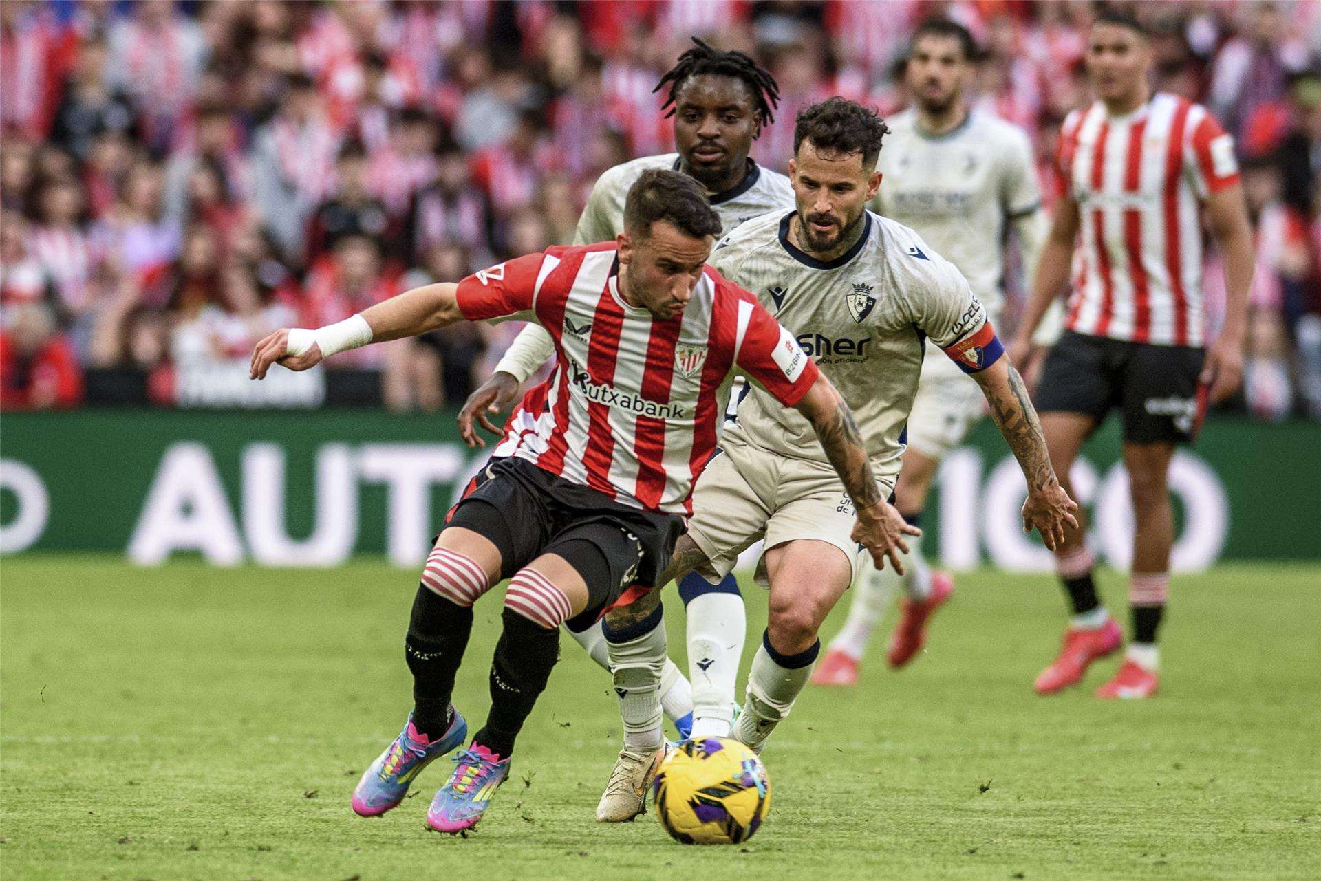 من مباراة أتلتيك بيلباو وأوساسونا