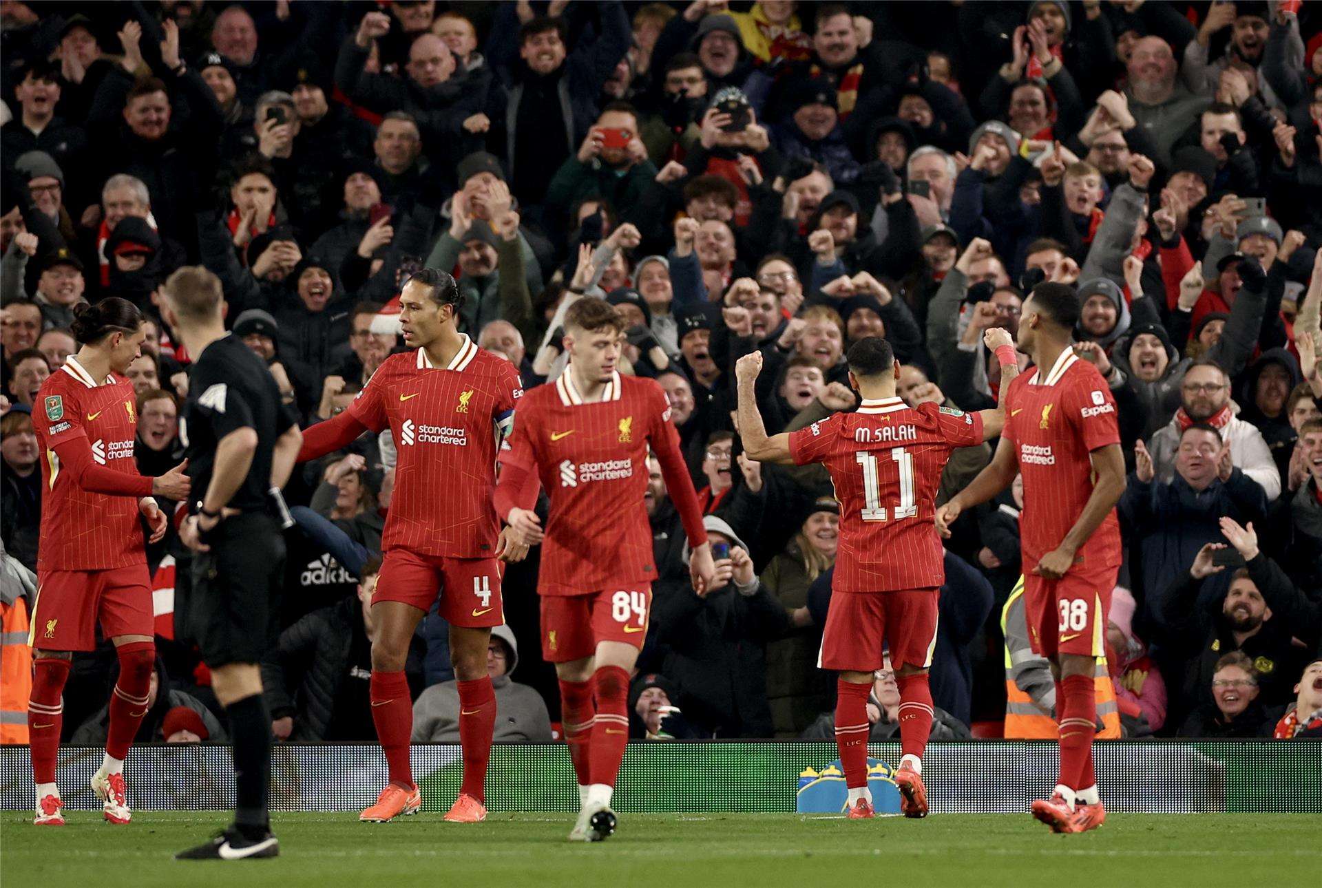 لاعبو ليفربول