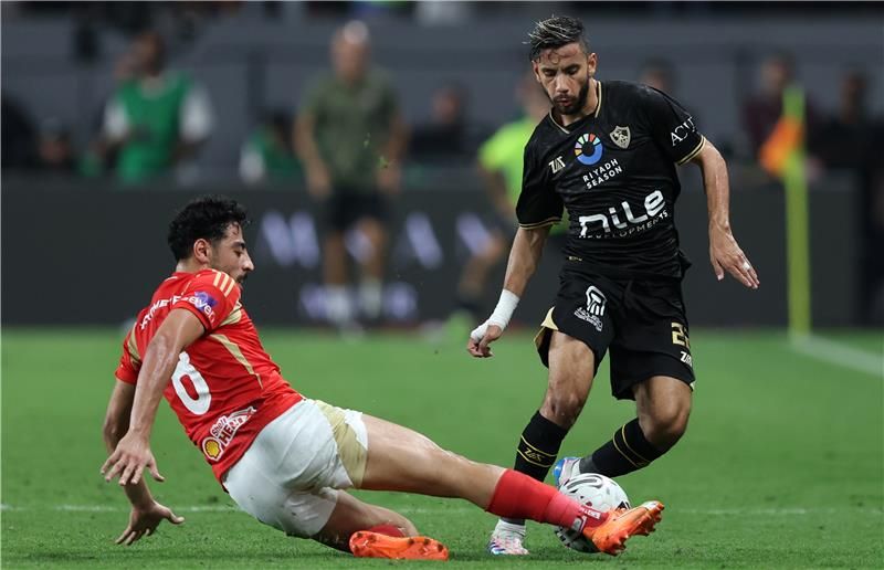 من مباراة سابقة بين الأهلي والزمالك