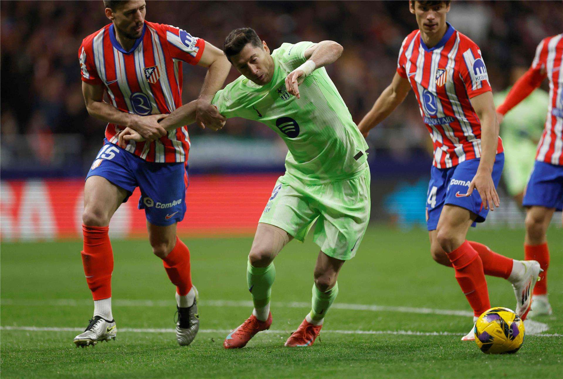 من مباراة سابقة بين الفريقين