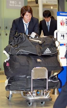 كايجو هيجاشي في مطار هانيدا الدولي