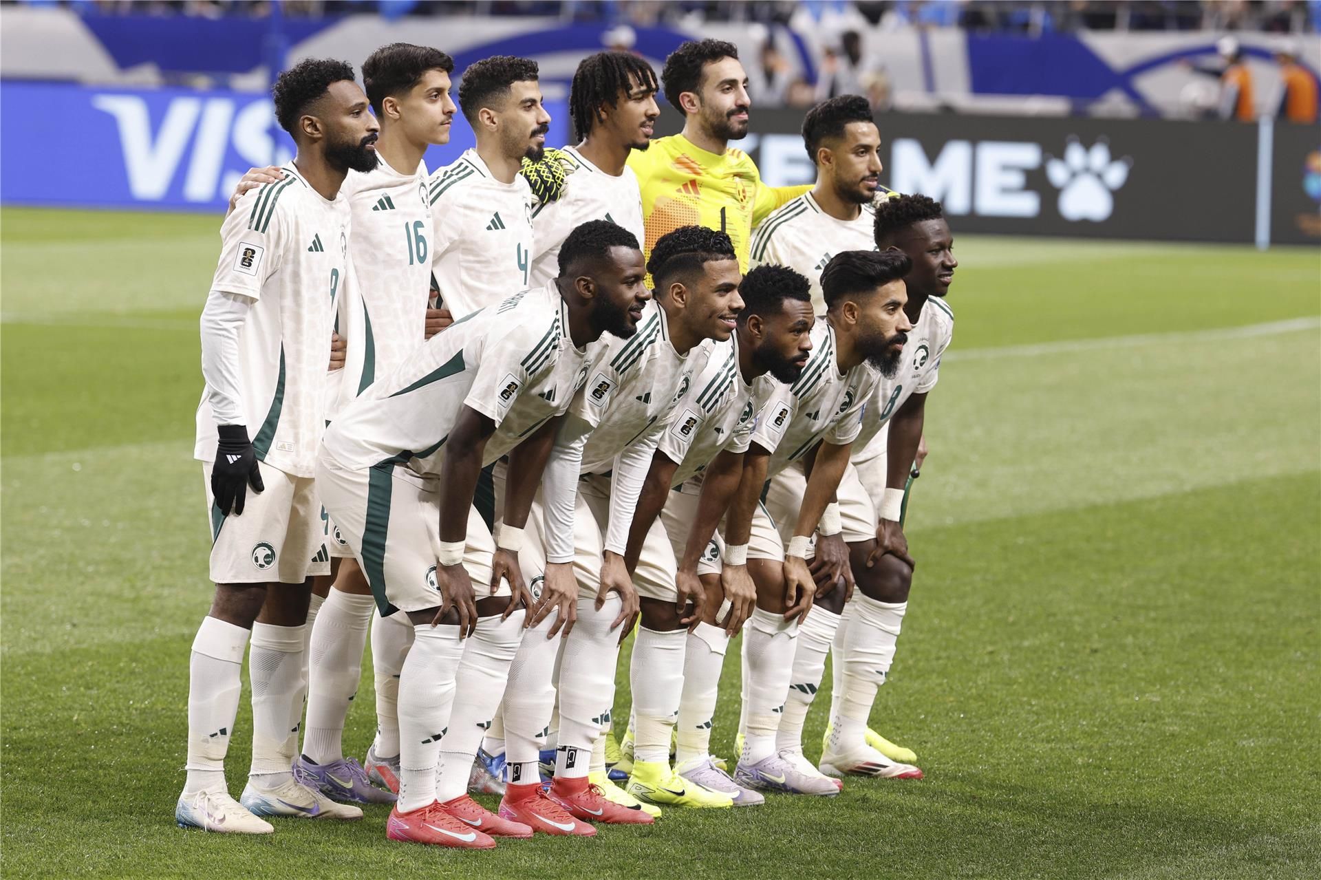 لاعبو منتخب السعودية