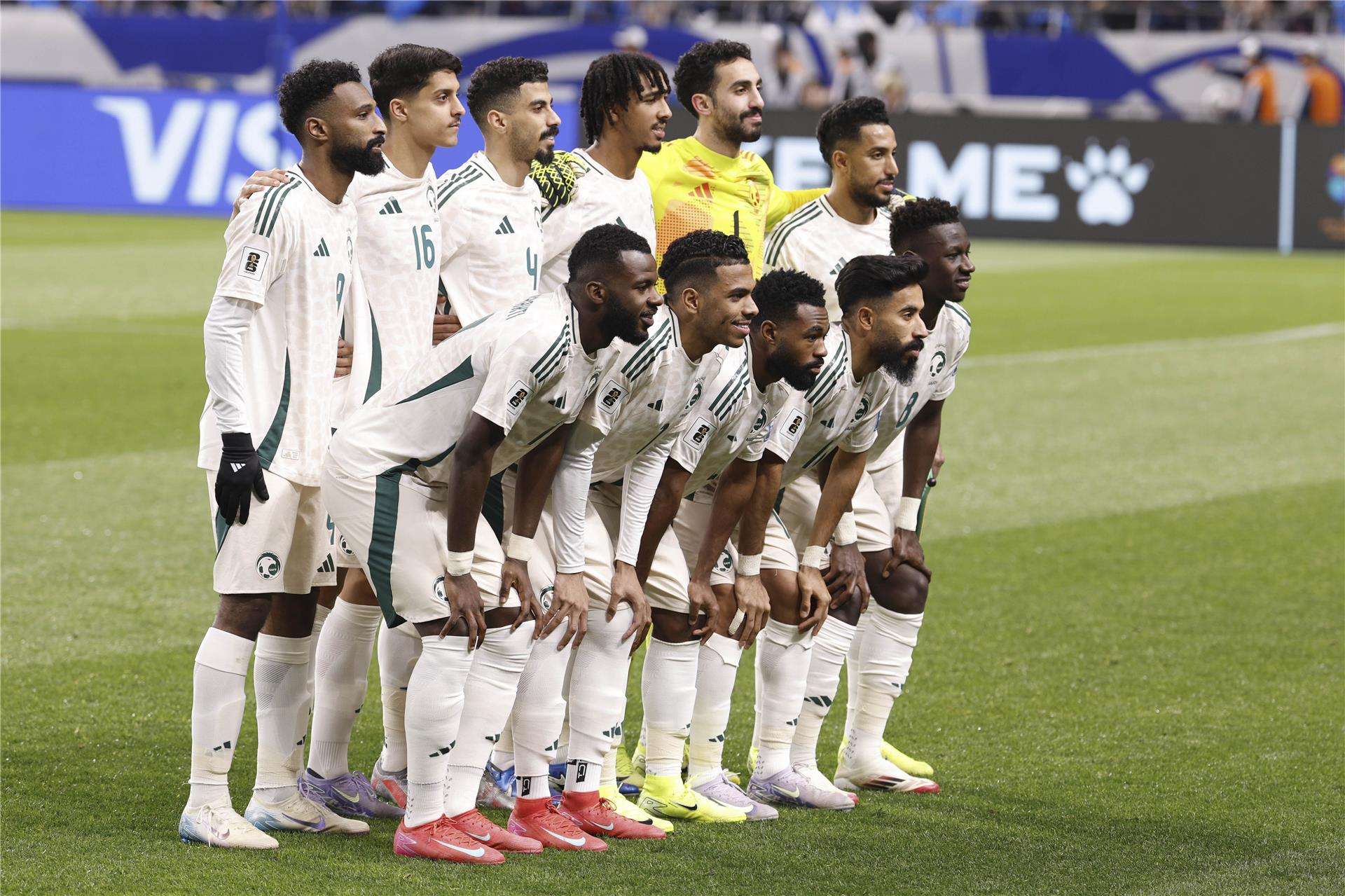 لاعبو منتخب السعودية