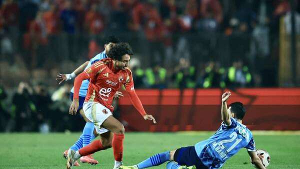 لقاء سابق بين الأهلي وبيراميدز