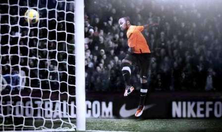 صورة إعلانية لحذاء نايكي الجديد