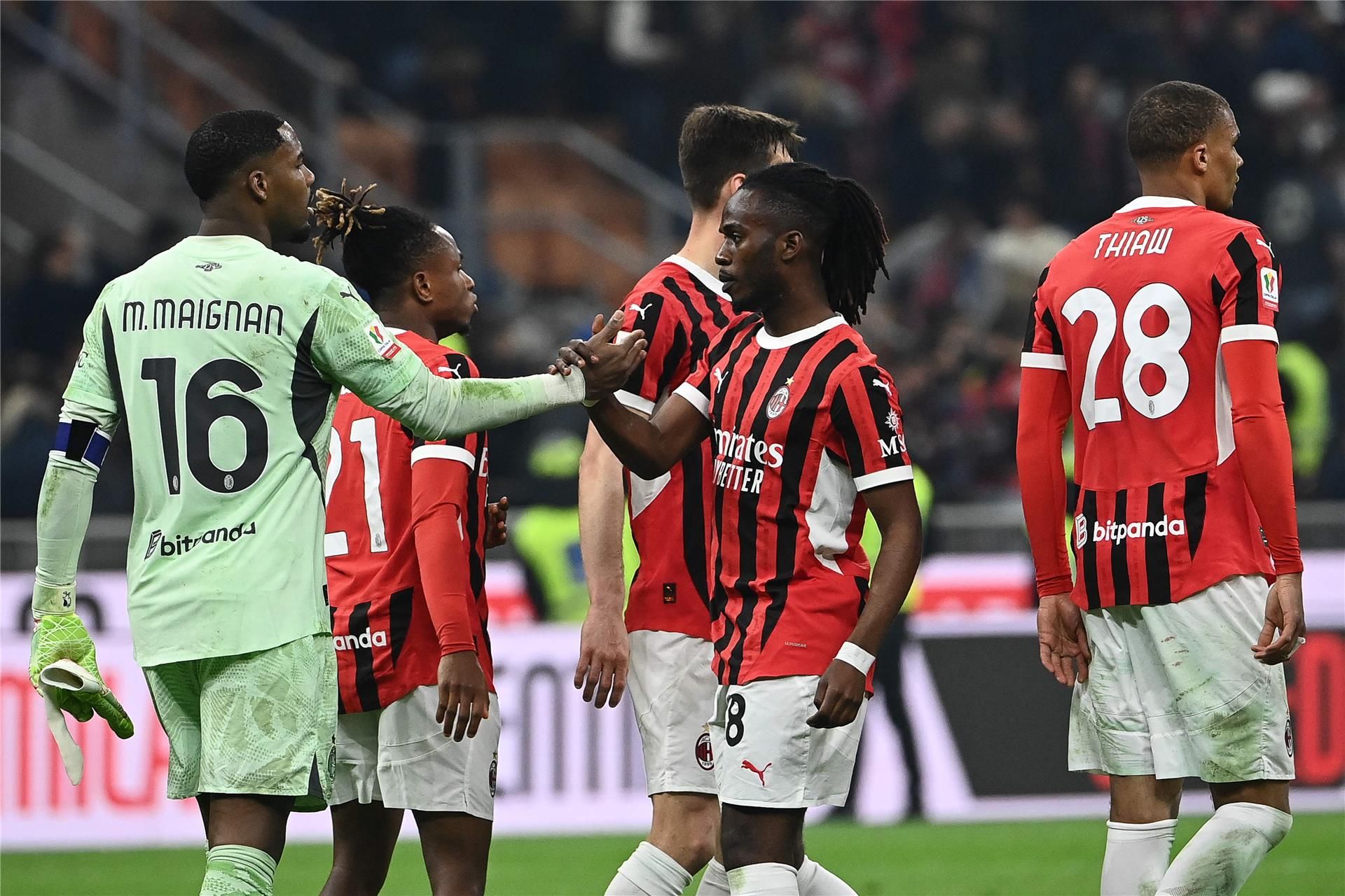 لاعبو ميلان