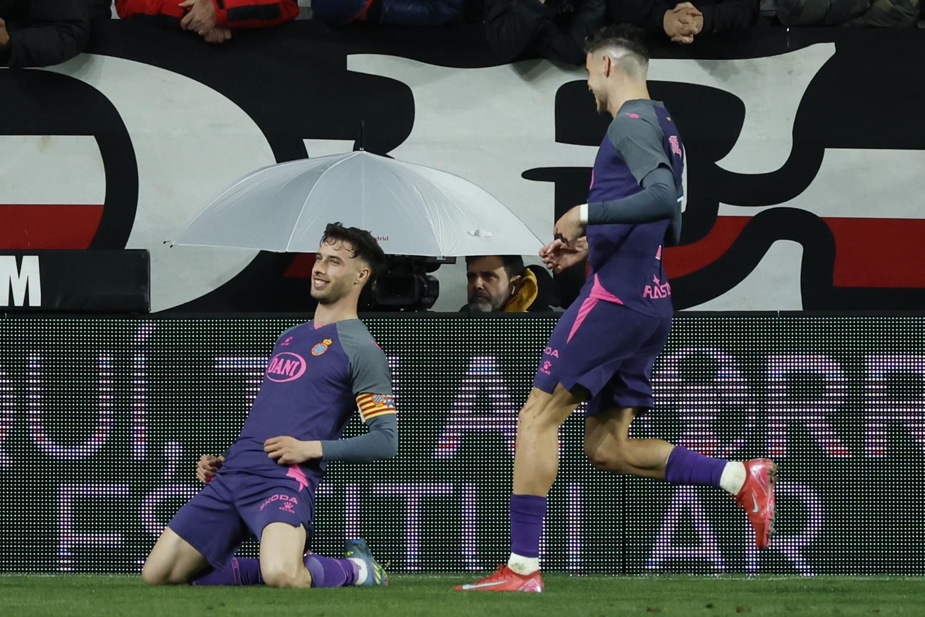 جانب من المباراة