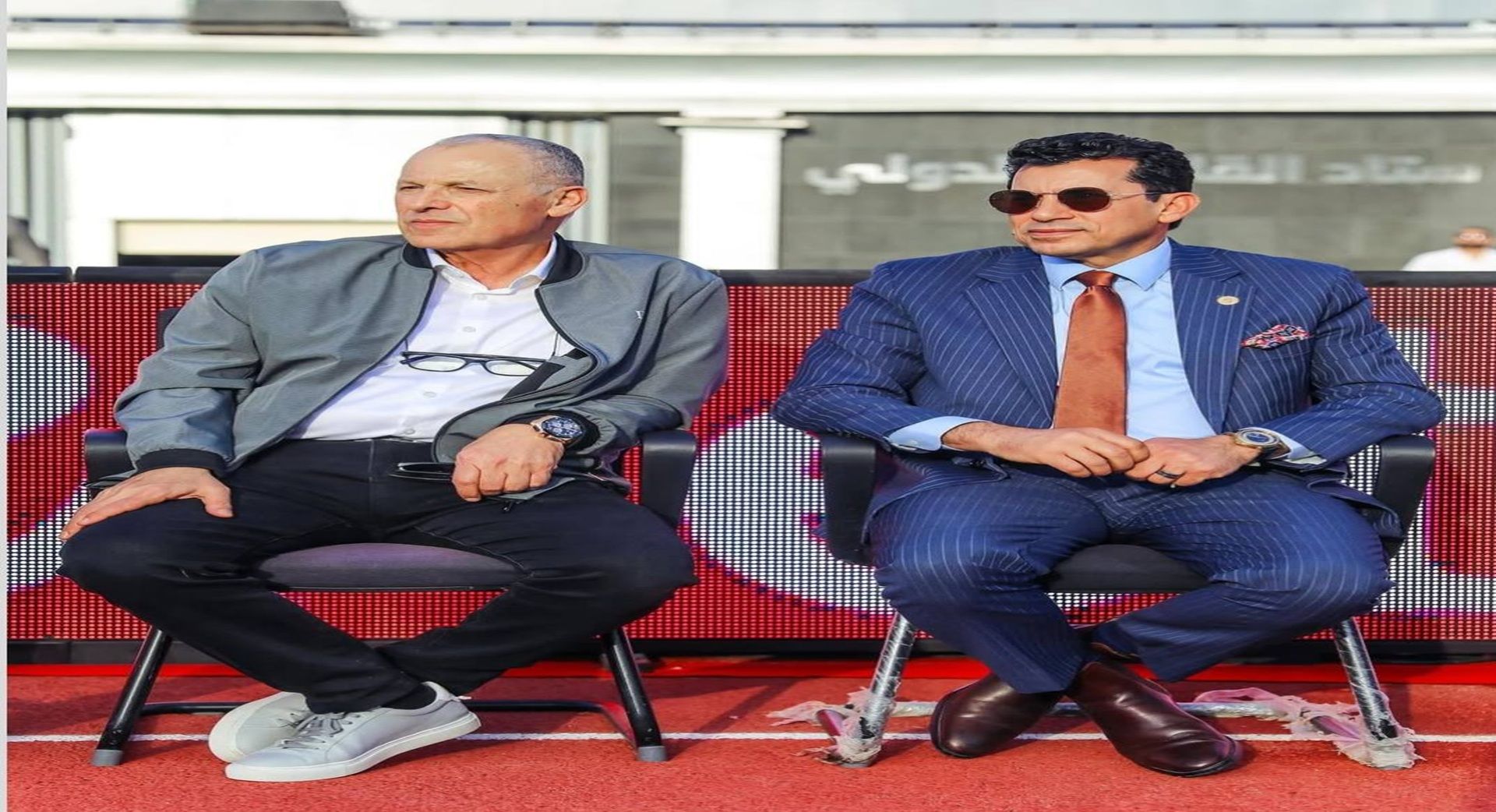 أشرف صبحي وأبو ريدة