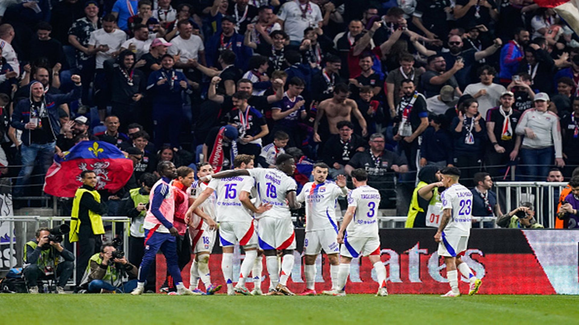 من مباراة ليون وليل