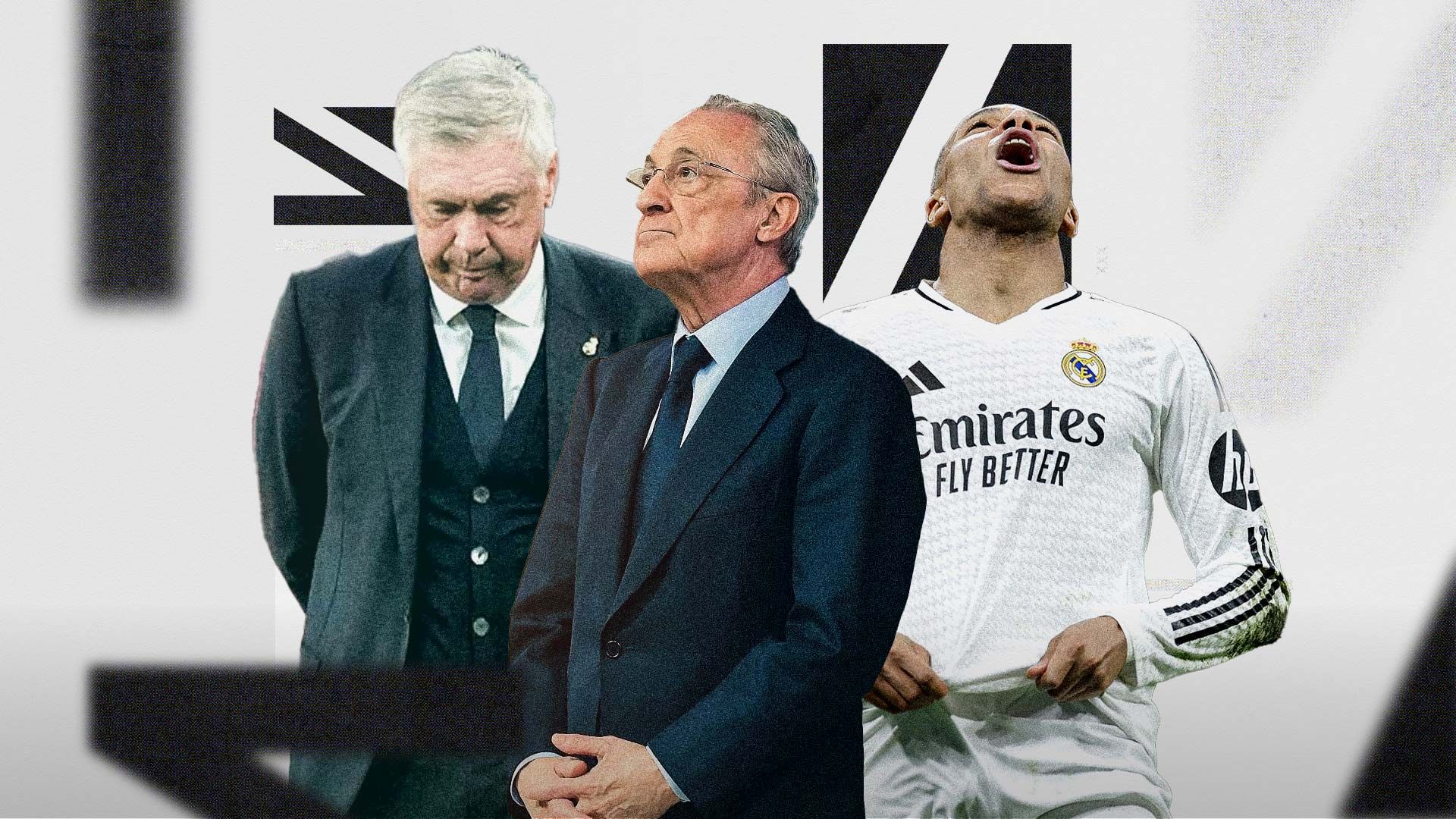 مبابي وبيريز وأنشيلوتي