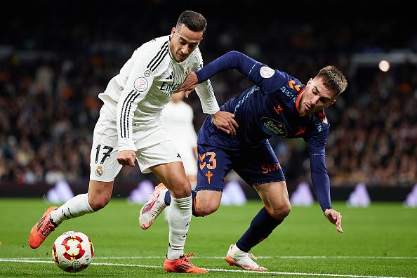 من لقاء ريال مدريد وسيلتا