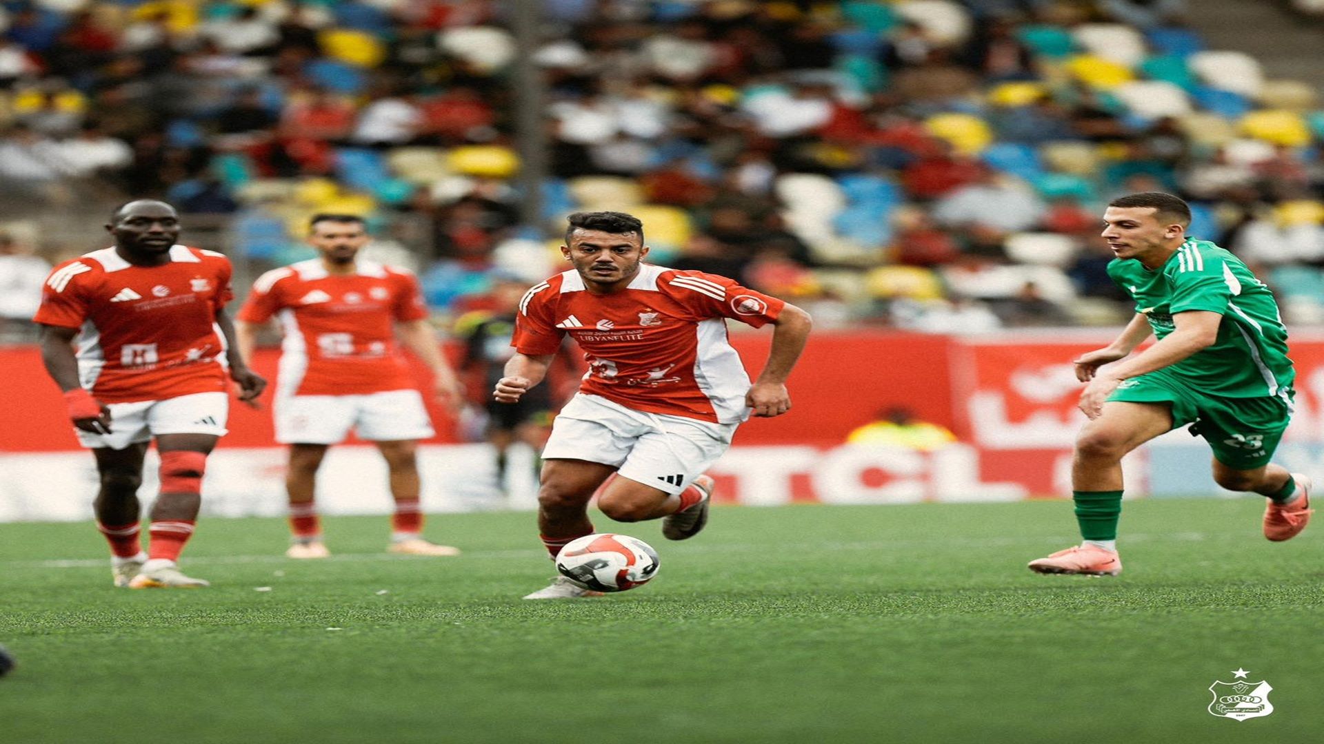 من لقاء الأهلي بنغازي والأندلس