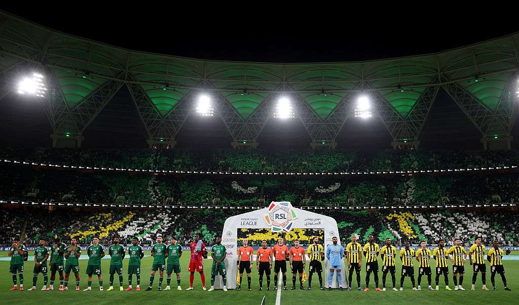 من مباراة الاتحاد والأهلي