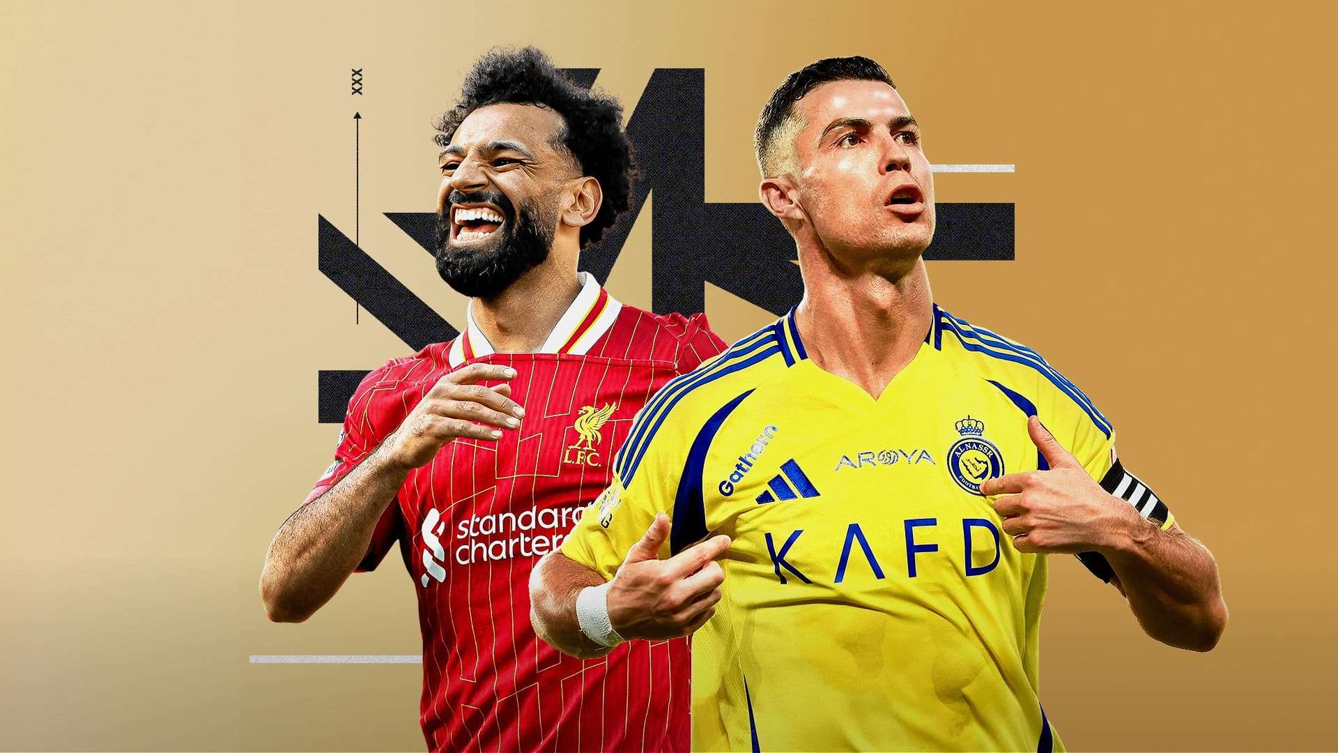 رونالدو ومحمد صلاح